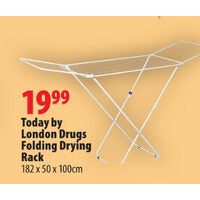 Today by London Drugs Folding Drying Rack