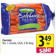 Carrots - $3.49
