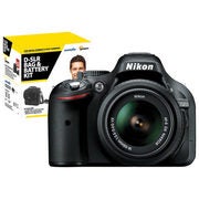 Nikon D5200 24.1MP DSLR Camera With 18-55mm Lens & Accessory Kit - $679.99 ($70.00 off)