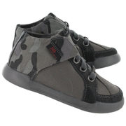 Boy's KINTOR BOY Grey High Top Sneakers- Wide - $49.99 (33% off)