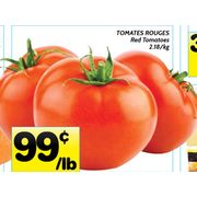 Red Tomatoes - $0.99/lb