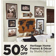 Heritage Home Frames & Decor by Studio Decor - 50% off