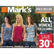 All Women's Tees & Tanks - $9.09-$31.49 (30% off)