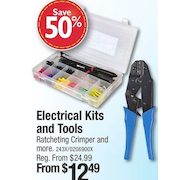 Electrical Kits and Tools - From $12.49 (50% off)