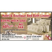 Get Up To 60% Off On Bedding & Linens & No Tax