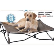 cabelas elevated dog bed