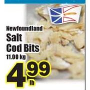 Newfoundland Salt Cod Bits - $4.99/lb