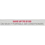 Select Portable Air Conditioners - Up to $150.00 off