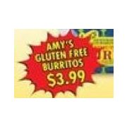 Amy's Gluten Free Burritos - $3.99
