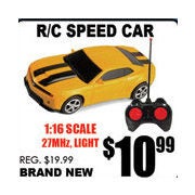 R/C Speed Car - $10.99