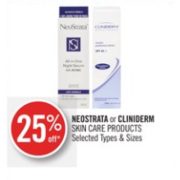 25% Off Cliniderm Skin Care Products