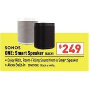 Sonos One Voice Controlled Smart Speaker with Amazon Alexa Built In - $249.00
