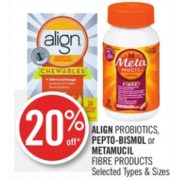 20% Off Align Probiotics