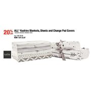 All Kushies Blankets, Sheets, and Change Pad Covers - $7.97 - $23.97 (20% off)