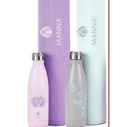 Manna Yoga Mat And Bottle - YogaWalls