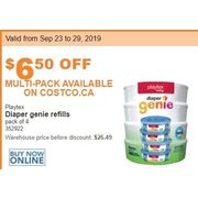 Costco hot sale diaper genie