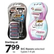 BIC Razors - Starting at $7.99