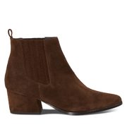 Women's Cataleya Slip On Ankle Boots In Brown Suede Little Burgundy - $54.98 ($125.02 Off)