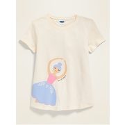 Graphic Crew-neck Tee For Toddler Girls - $10.00 ($1.99 Off)