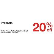 Pretzels - 20% off