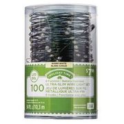100-Count Battery-Operated Wire Lights Set - $7.98