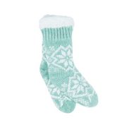 Bee & Willow™ Home Snowflake Lounge Socks In Green - $9.99 ($10.00 Off)