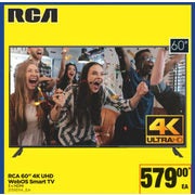 RCA 60" 4K UHD Webos Smart TV  - $579.00