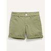 French Terry Rolled-Cuff Midi Shorts For Girls - $15.97 ($9.02 Off)