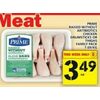 Prime Raised Without Antibiotics Chicken Drumsticks Or Thighs - $3.49/lb