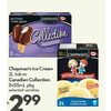 Chapman's Ice Cream Or Canadian Collection - $2.99 (Up to $2.50 off)