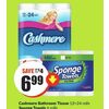 Cashmere Bathroom Tissue, Sponge Towels, Scotties Facial Tissue - $6.99 (Up to $4.00 off)