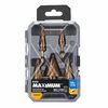 Maximum 5-PC Cobalt Step Drill Set With Hard Case - $59.99 ( Up to 70% off)