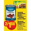Tamam Chickpeas, Beans Or Lentils, Or Knorr Halal Beef Or Chicken Bouillion Cubes - 2/$1.88