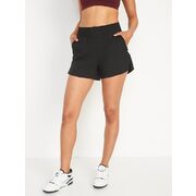 High-Waisted StretchTech Shorts For Women -- 4-inch Inseam - $28.00 ($6.99 Off)