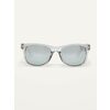 Silver-Framed Mirror-Lens Sunglasses For Men - $15.00 ($4.99 Off)
