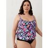 Printed Tankini With Power Mesh Bandeau - $39.99 ($39.96 Off)