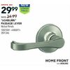 Home Front Ashburn Passage Lever - $29.99 ($5.00 off)