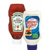 Heinz Ketchup or Kraft Miracle Whip or Mayonnaise - $3.99