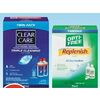 Opti-Free or Clear Care Multi-Purpose Solution Twin Pack - Up to 15% off