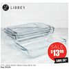 Libbey Barker's Basics Glass Baker Set - $13.99 (30% off)