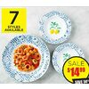5 Pc. Tavola Porcelain Pasta Bowl Set - $14.99 (50% off)