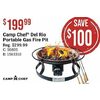 Camp Chef Del Rio Portable Gas Fire Pit - $199.99 ($100.00 off)