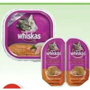 Whiskas Singles or Perfect Portions Wet Cat Food - 4/$5.00