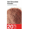 Hot Chocolate Powder - 20% off