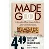 Made Good Organic Granola Bars - $4.49