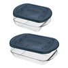 Anchor Hocking 2-Pc Bake 'N' Keep Glass Storage Container Set - $14.99