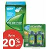 Nicoderm Patch, Nicorette Lozenges or Gum - Up to 20% off