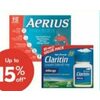 Aerius or Claritin Allergy Tablets - Up to 15% off