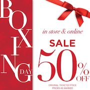 Rickis.com Boxing Day Sale On Now: Save 50% On Select Items